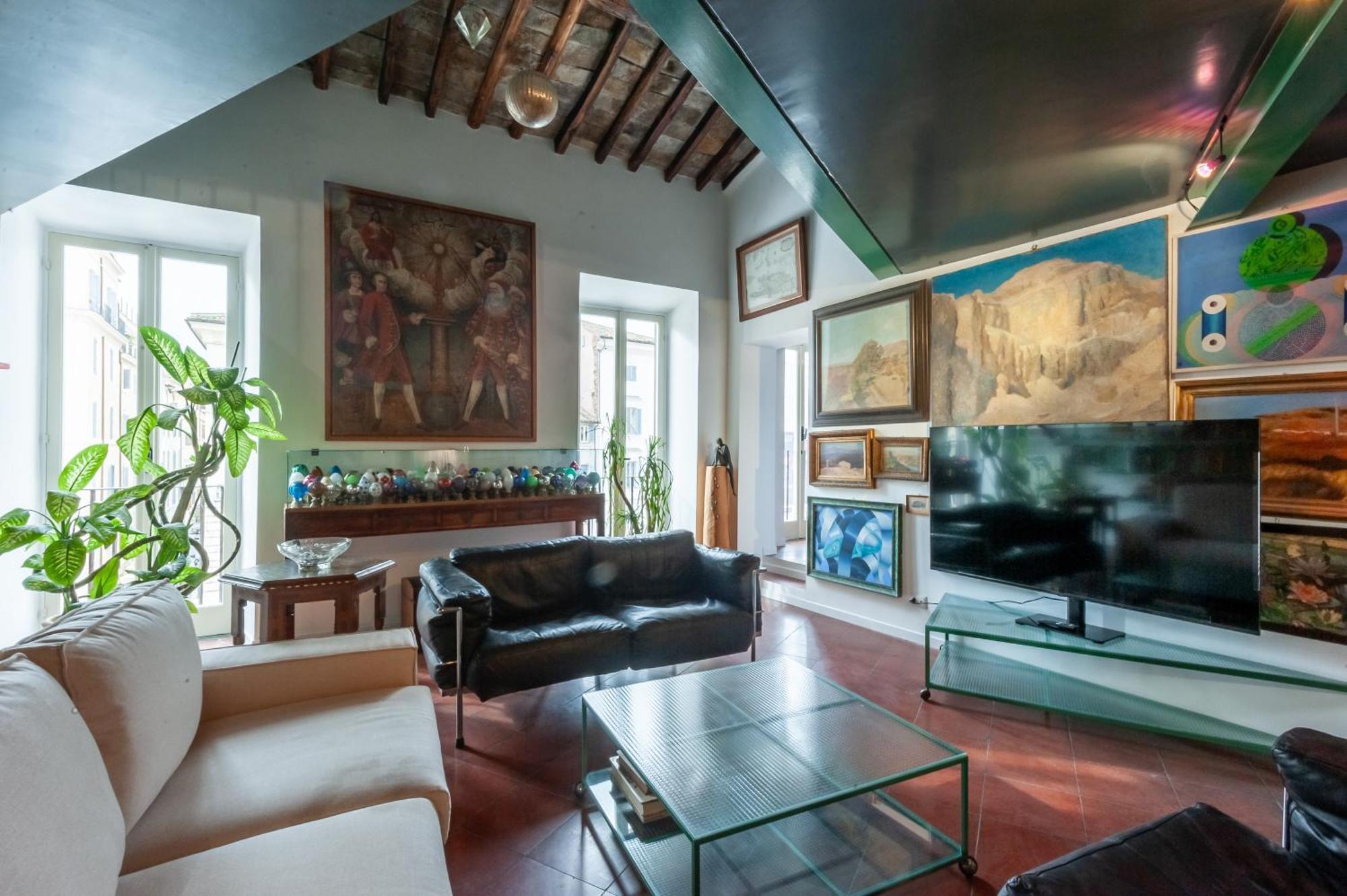 Elegantis Dimora Dell'architetto In Campo De' Fiori With Private Terrace * Roma